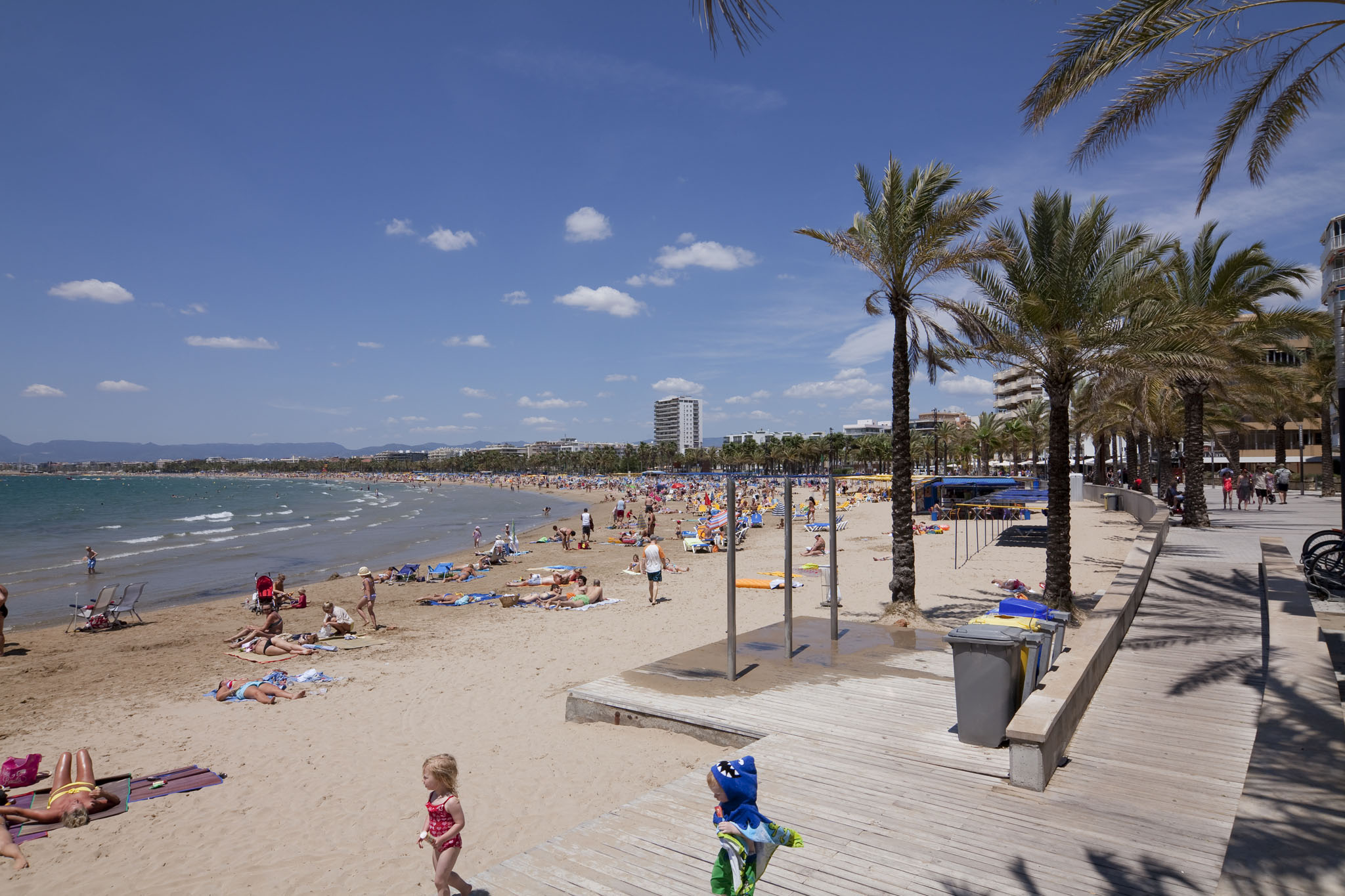 Salou Coastline Beach NeOnbubble