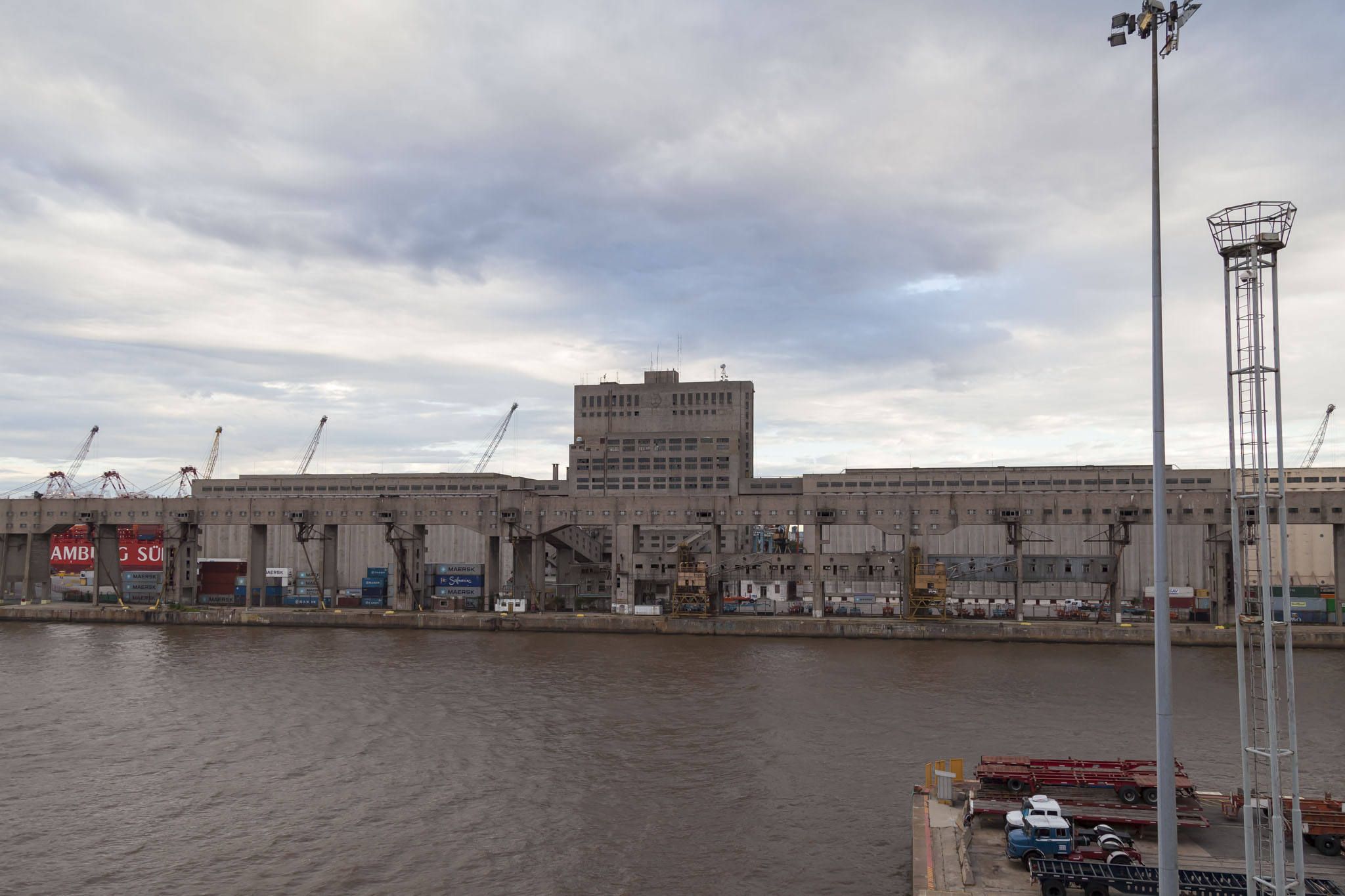 Brutalist Buenos Aires Port