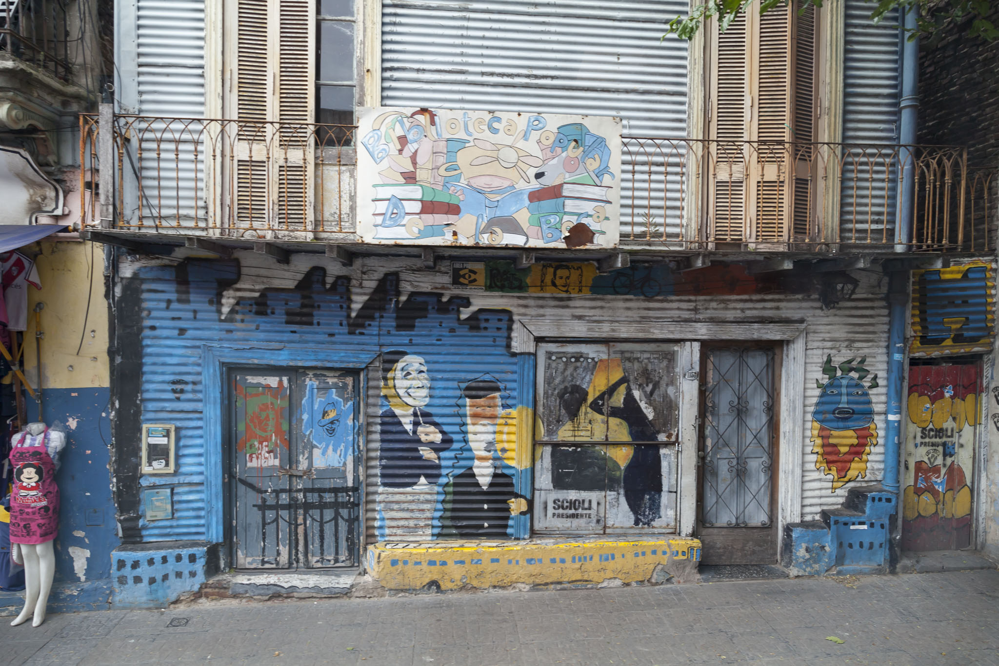 La Boca District Artwork