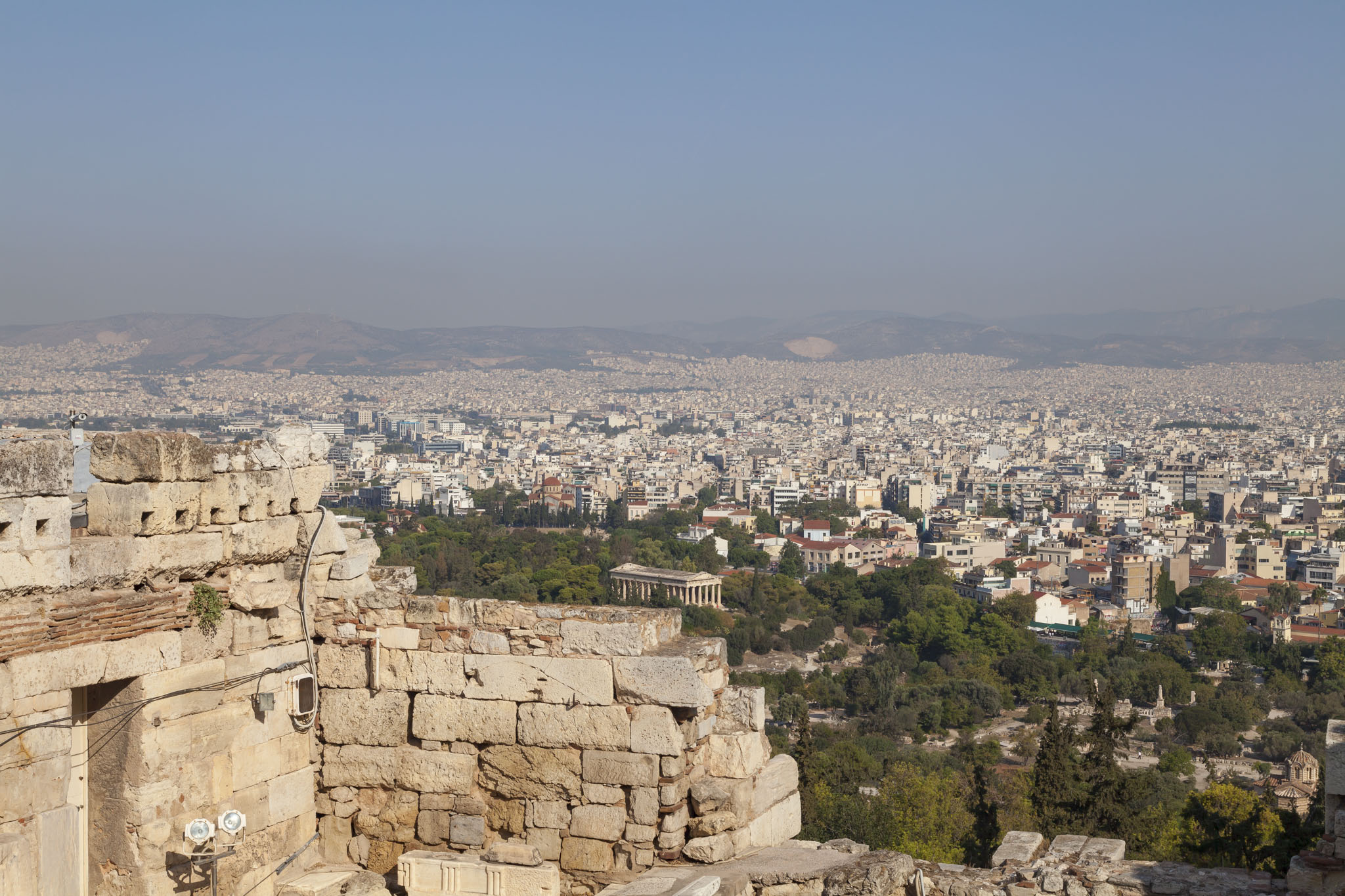 View Of Athens From Acropolis