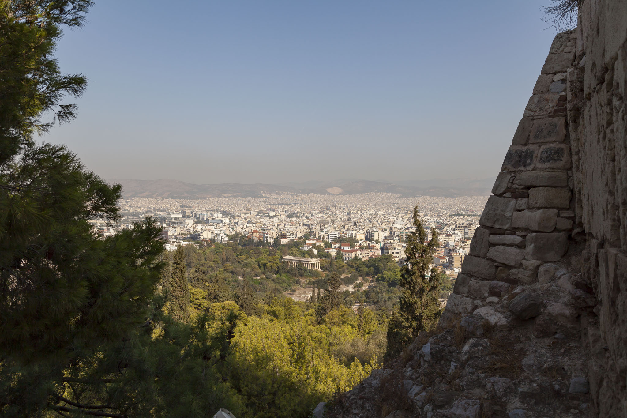 View Of Athens From Acropolis