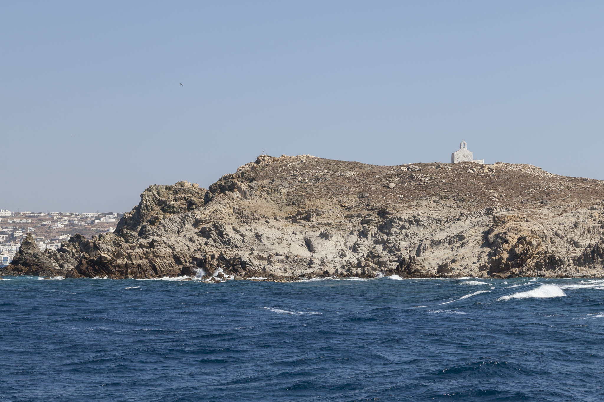 Boat From Delos To Mykonos