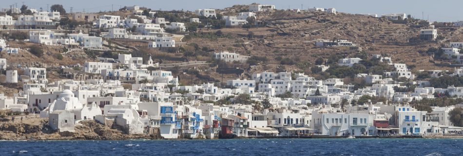 Mykonos From Boat