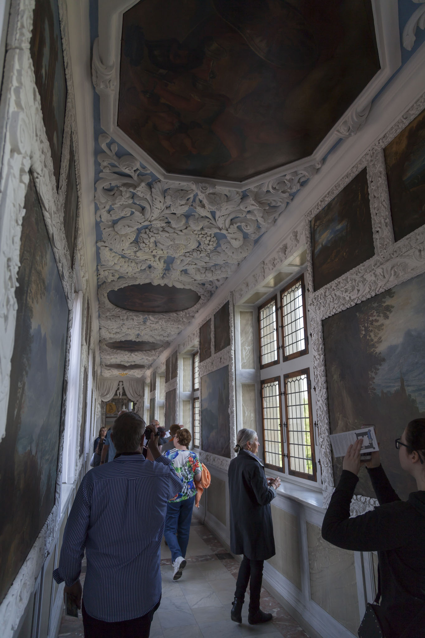 Inside Frederiksborg Castle