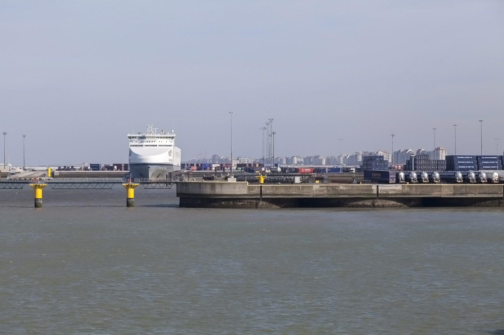 Zeebrugge From Oriana