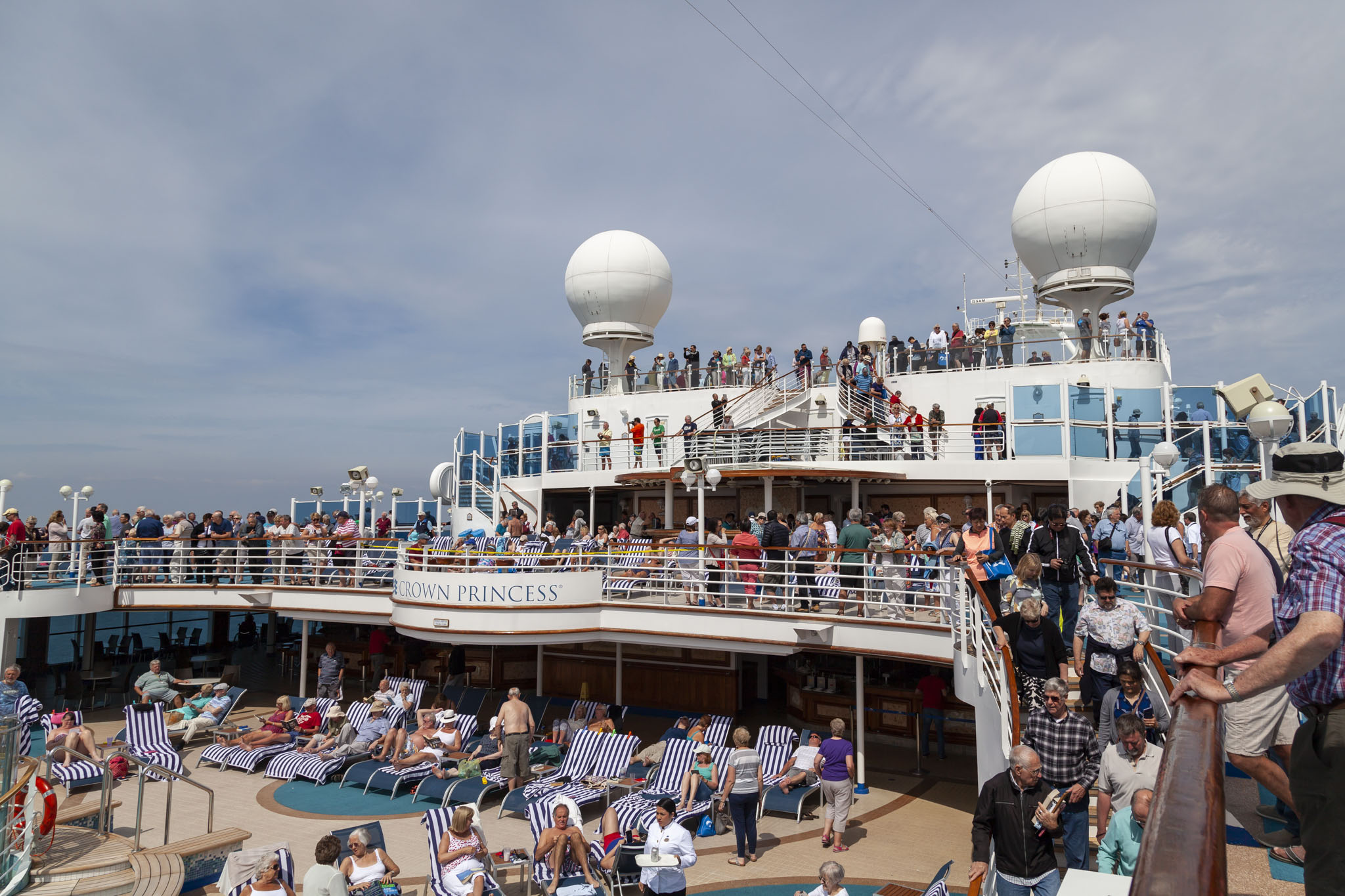 Crown Princess Top Deck