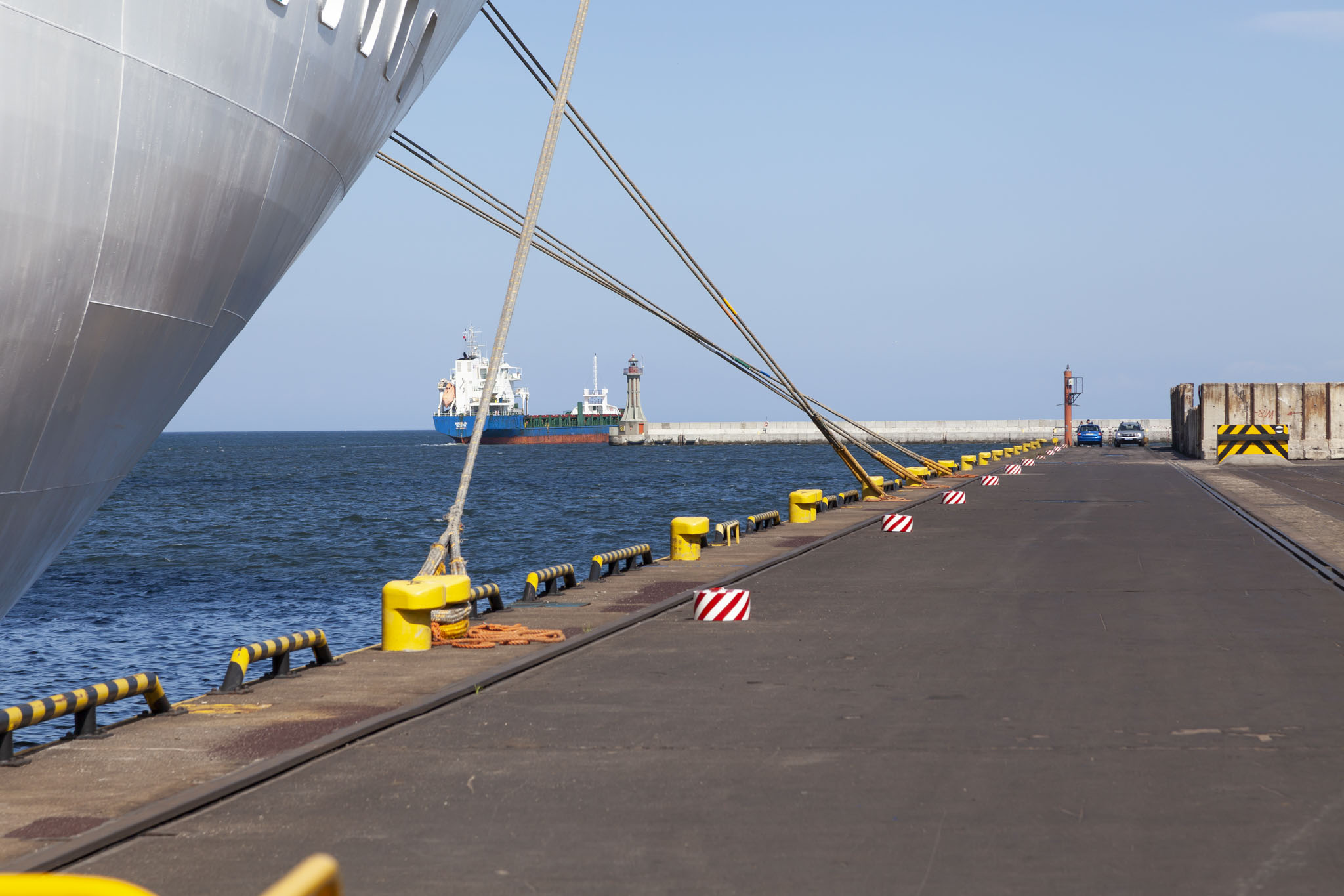 Boarding Crown Princess At Gdynia