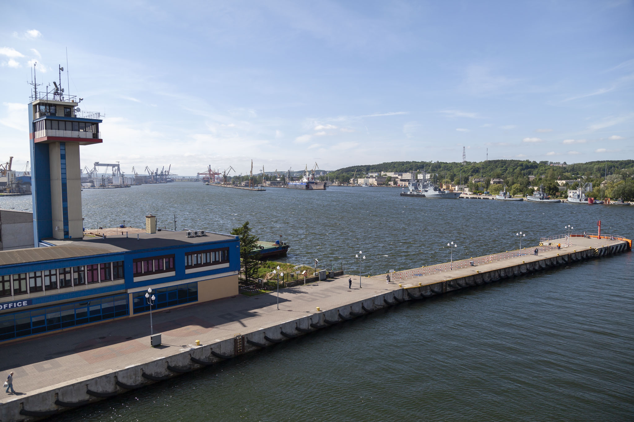 Gdynia Port From Crown Princess