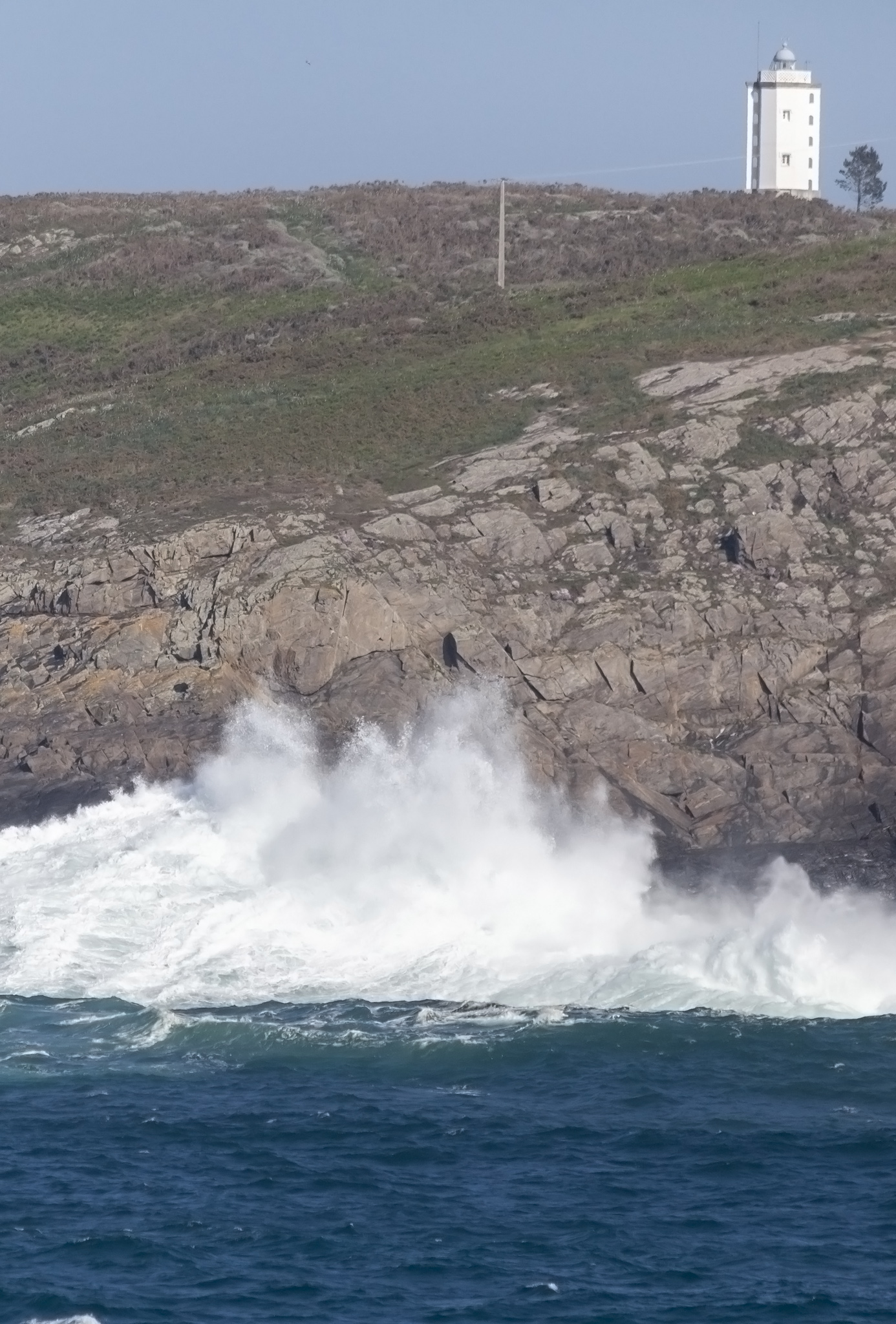 A Coruña Waves, Mera Lighthouse