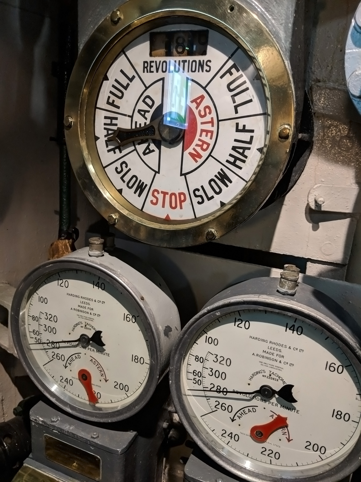 Engine Revolutions Gauges