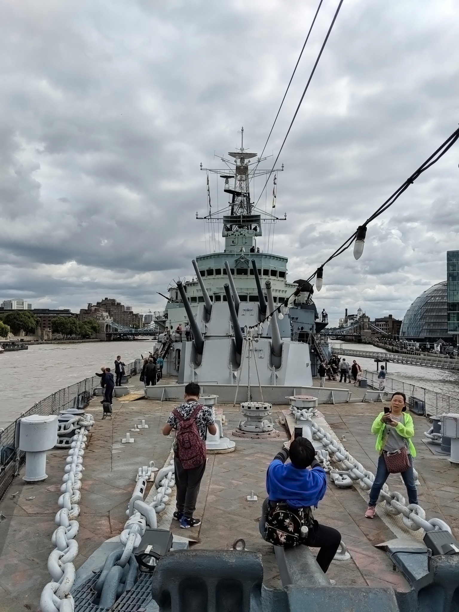 HMS Belfast Deck