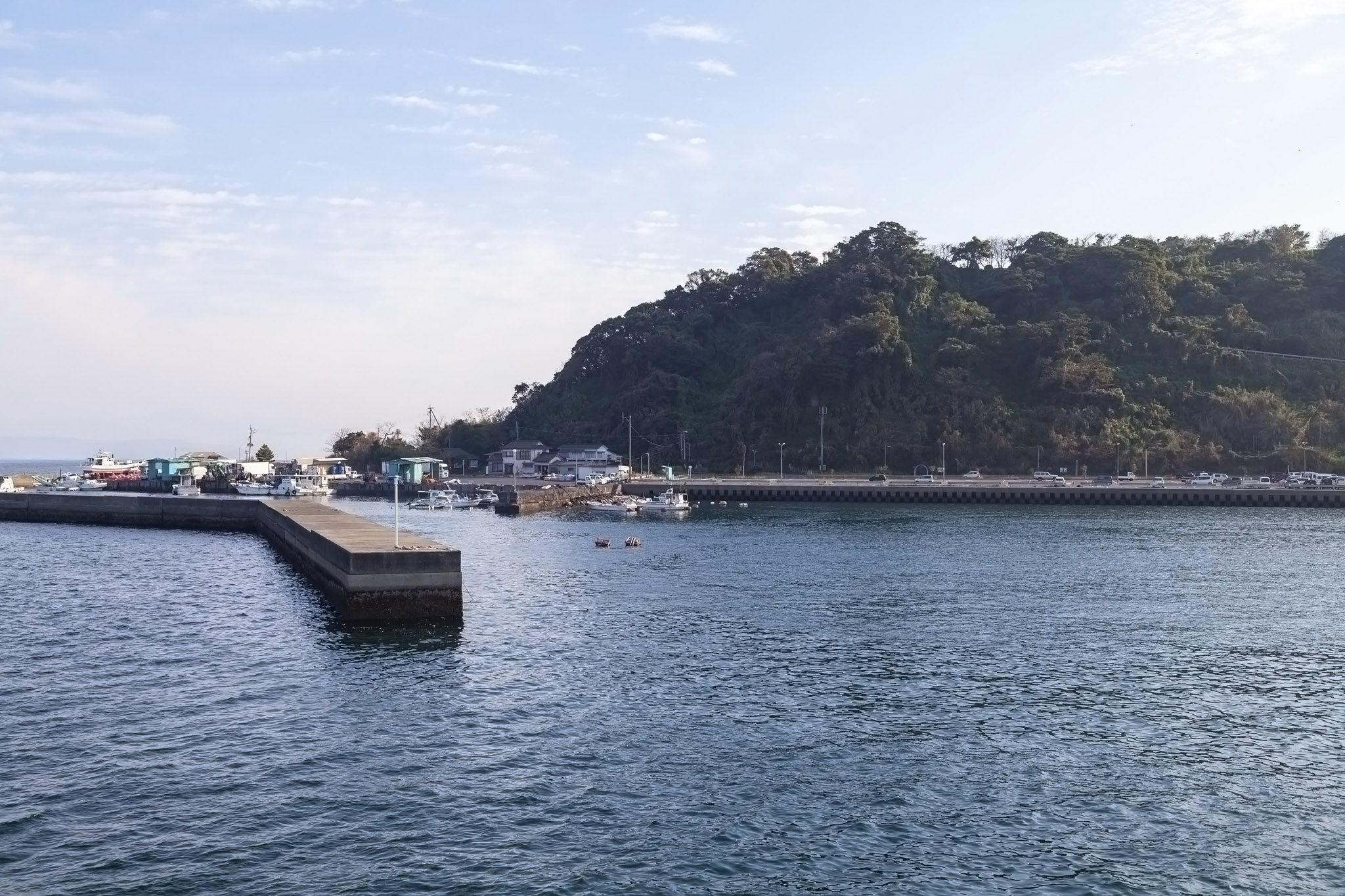 Boat To Sakurajima