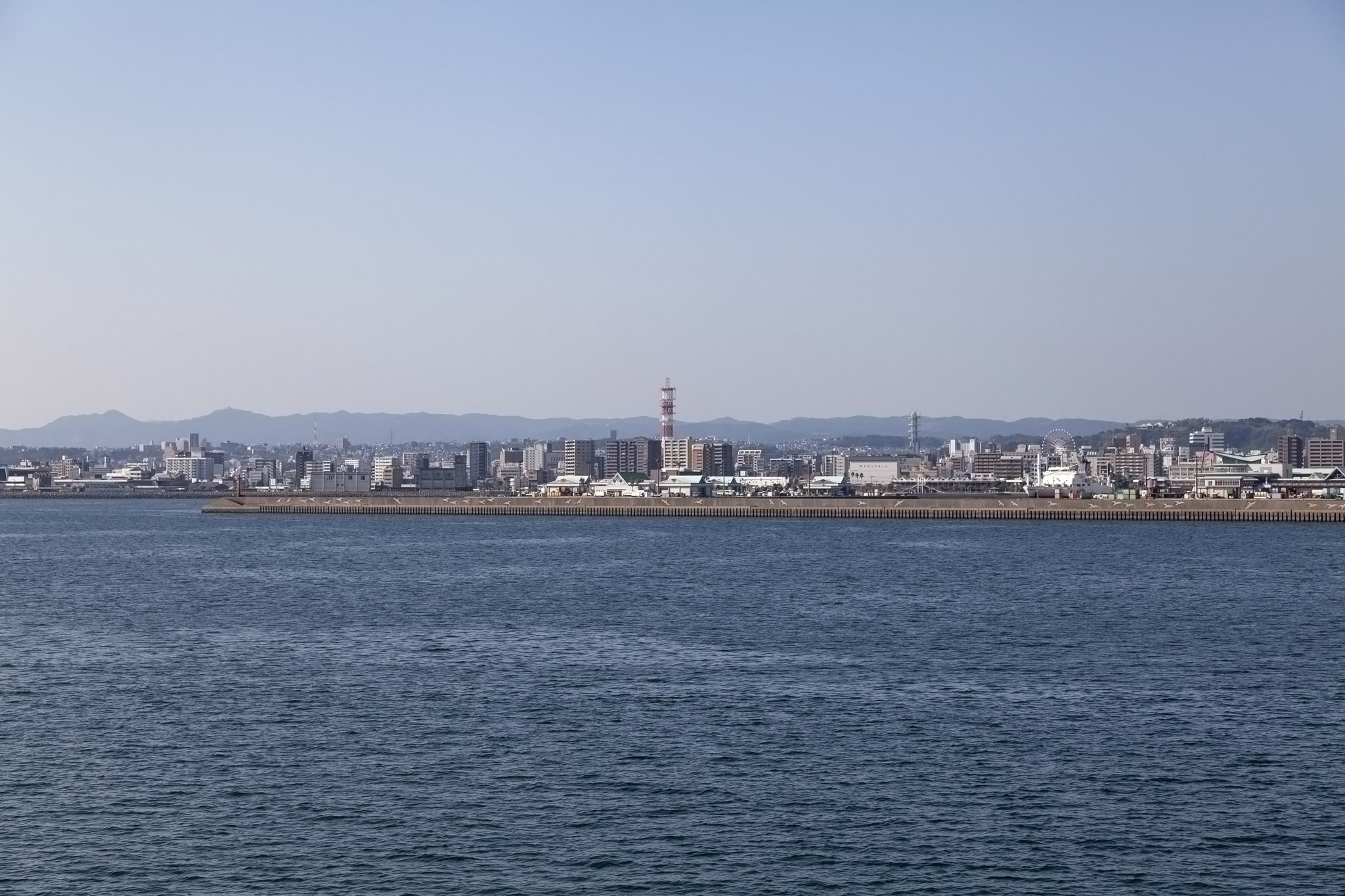 Kagoshima From Ferry