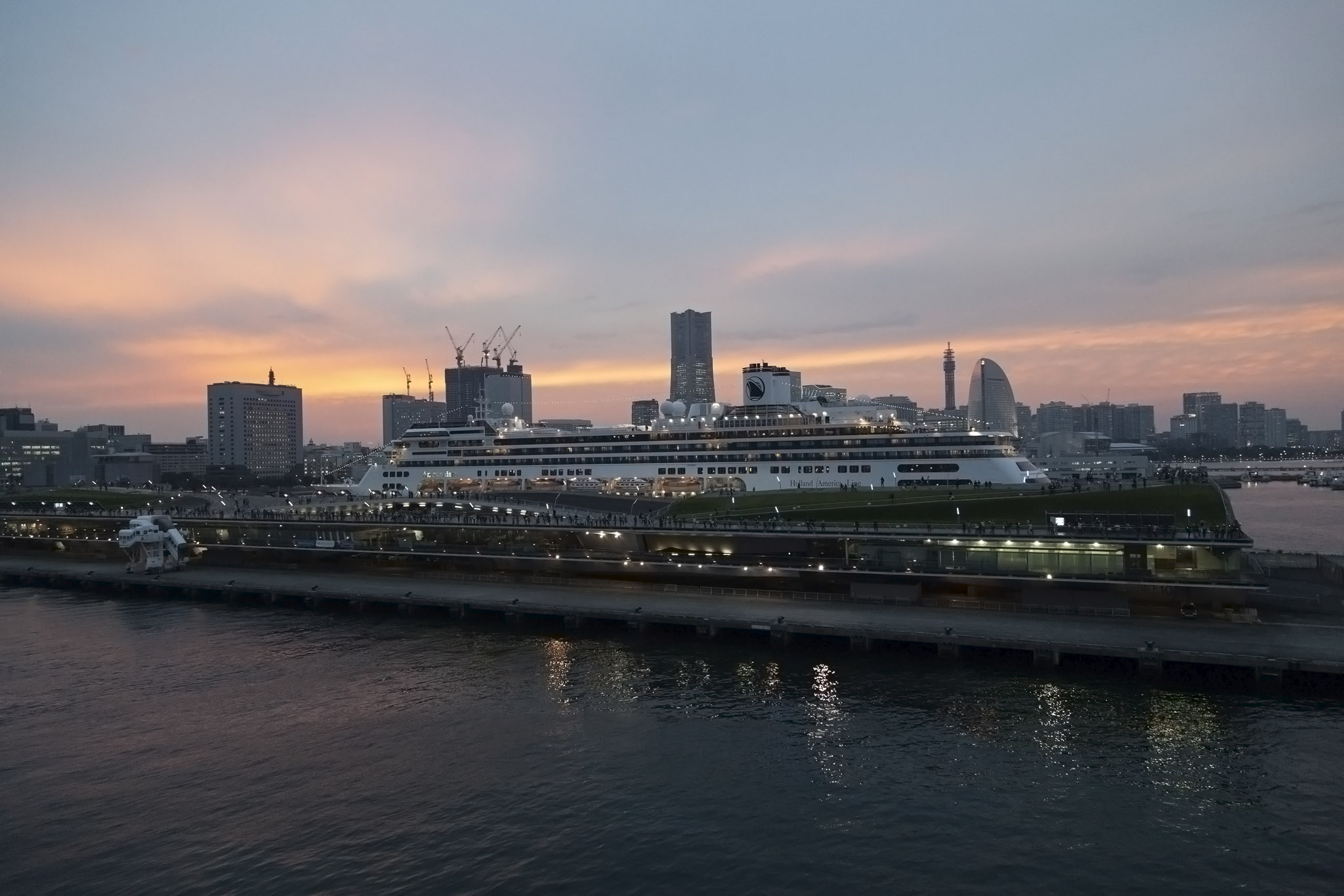 Diamond Princess, Yokohama Departure