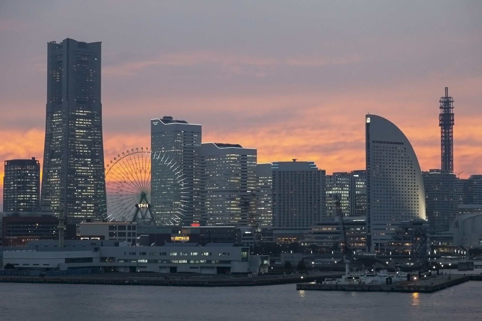 Yokohama Sunset