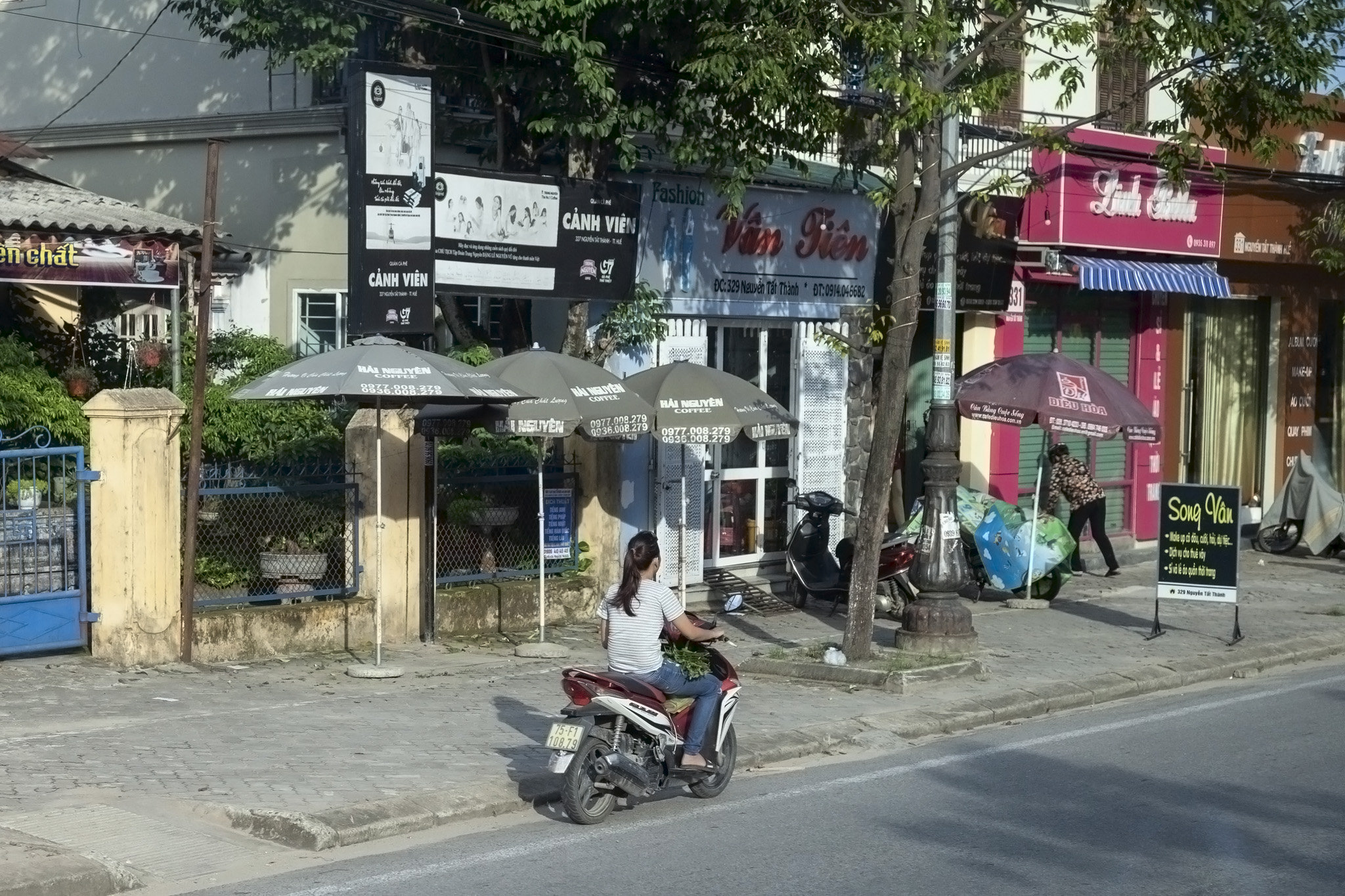 Bike On Vietnam Road