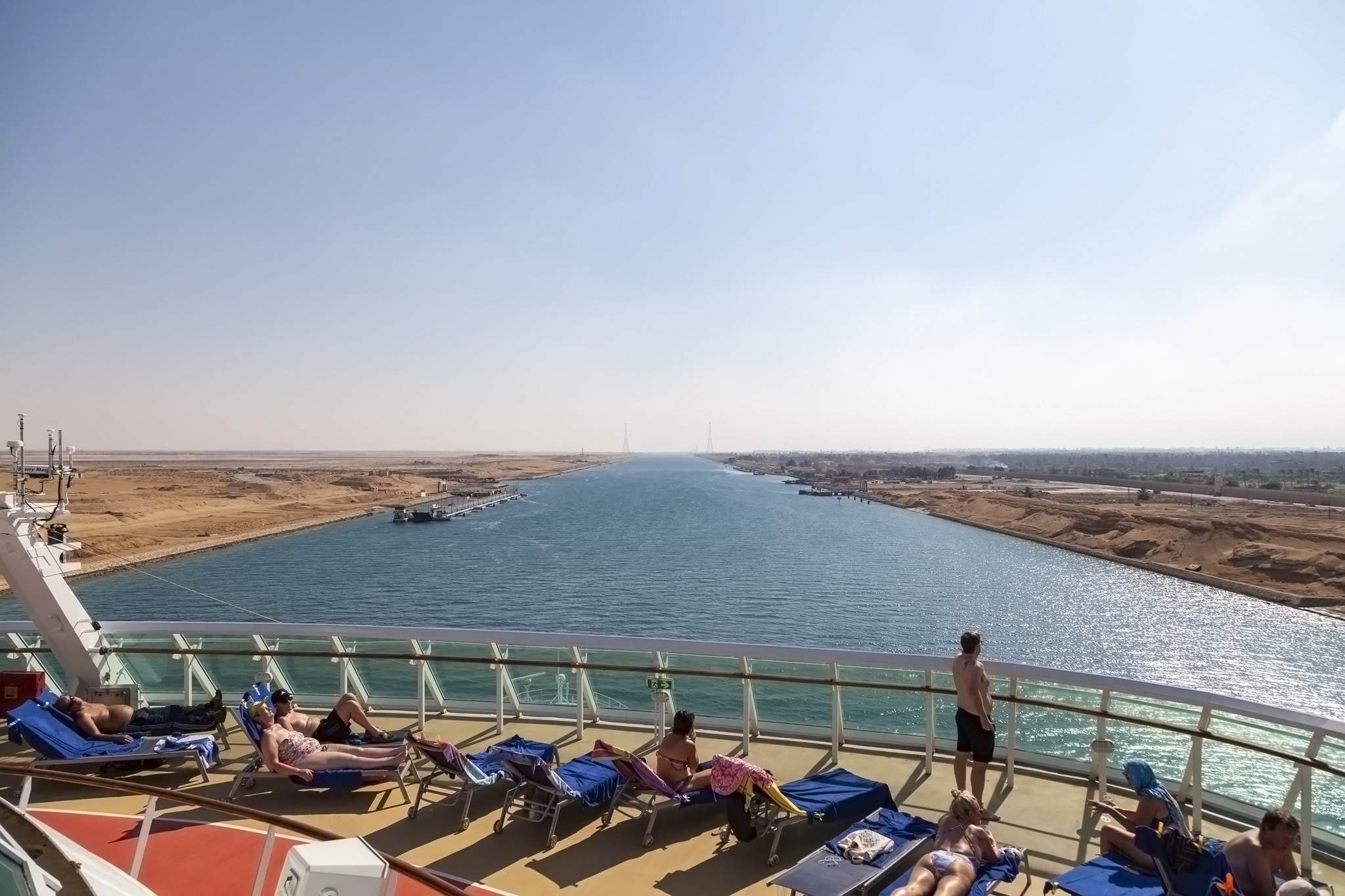 Suez Canal From Marella Discovery