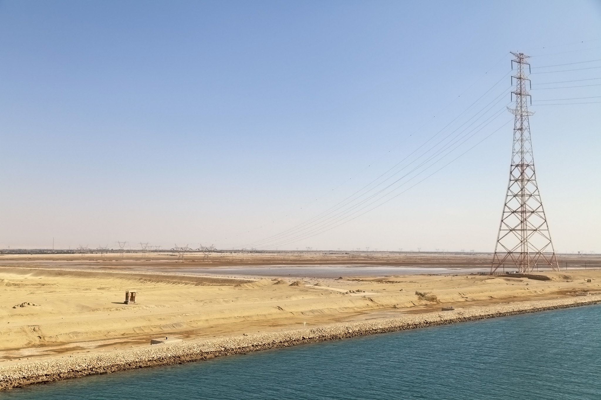 Pylon Near Suez Canal