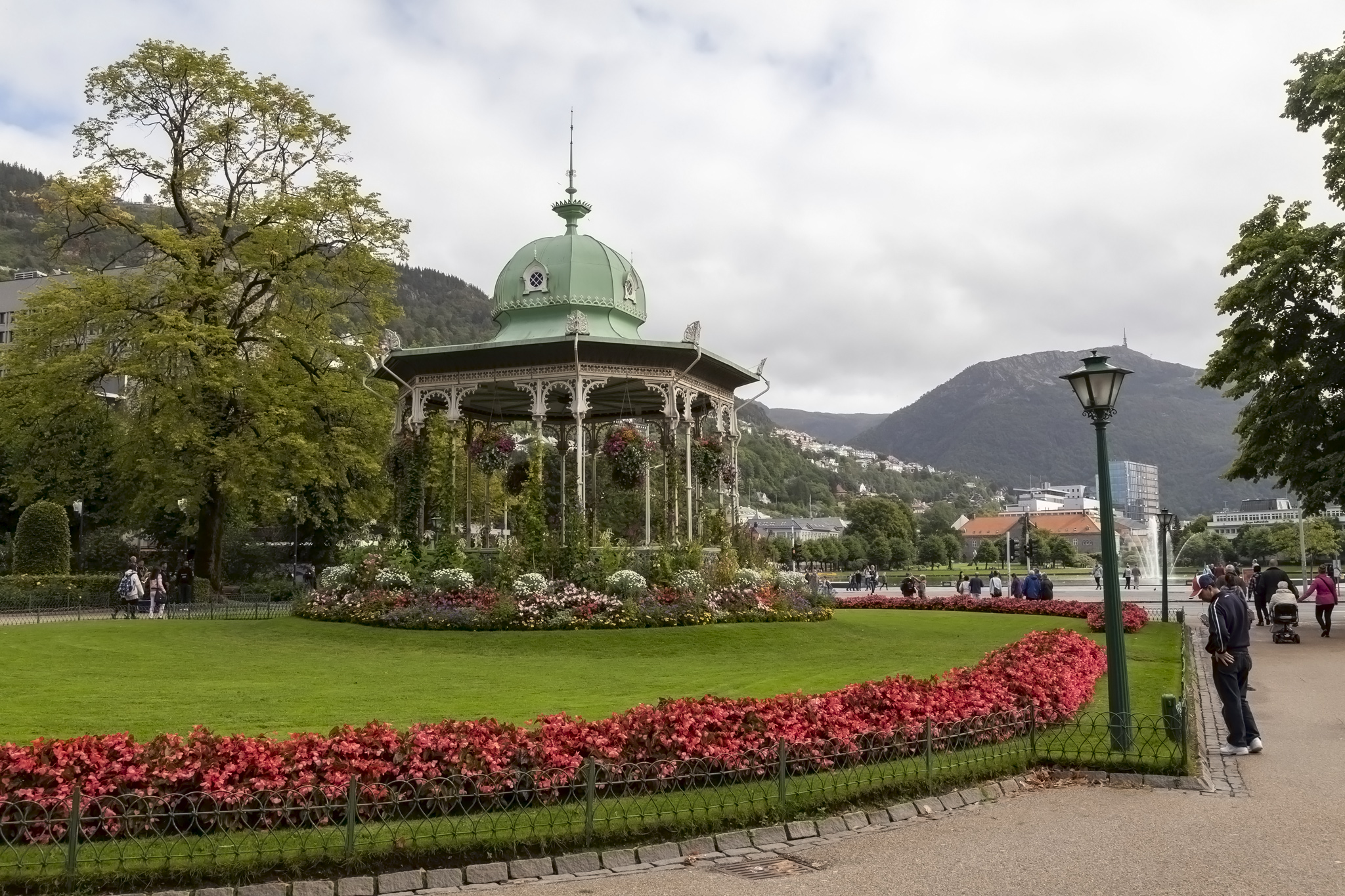 Pavilion In Public Park, Bergen