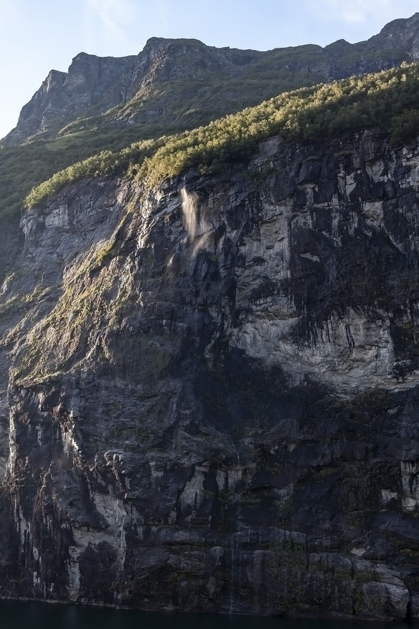 Norwegian Fjord Rock Face