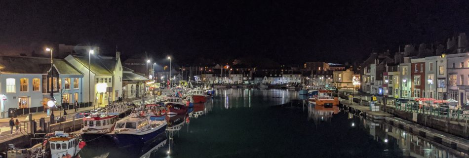 Weymouth Harbour, Night