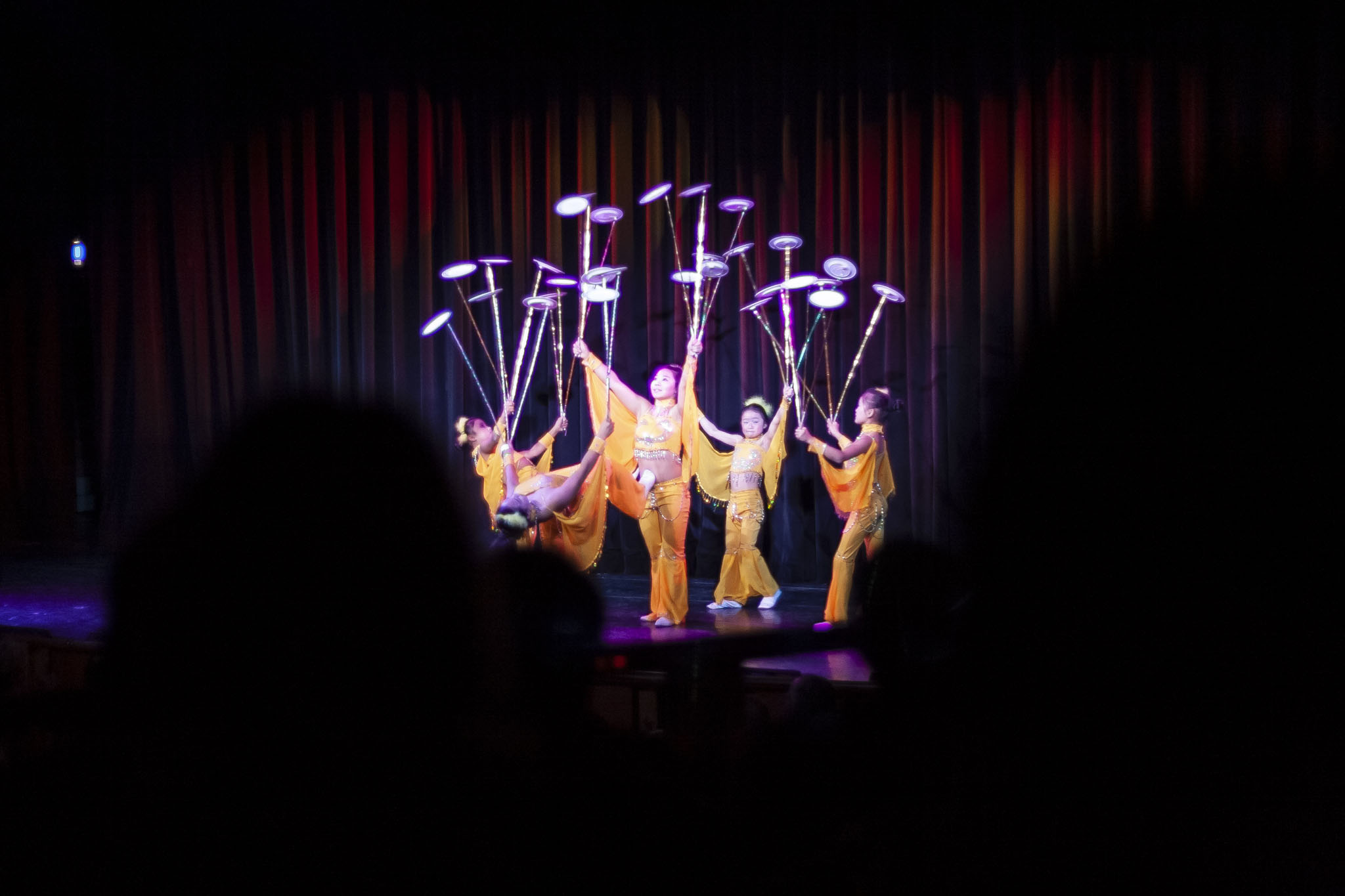 Chinese Acrobats Spinning Plates
