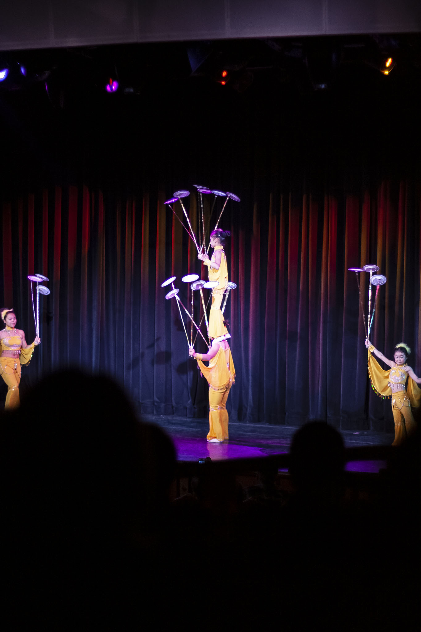 Chinese Acrobats Spinning Plates