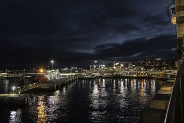 Tenerife Port, Night