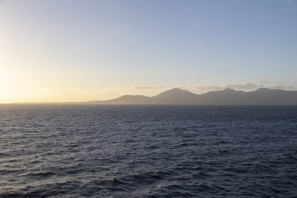 Lanzarote From Cruise Ship