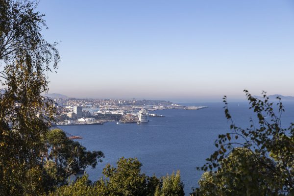 Vigo Port From Viewpoint